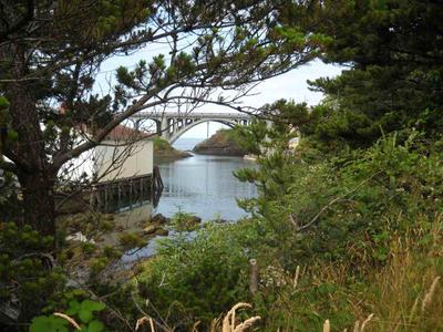 Community Hall, harbor view